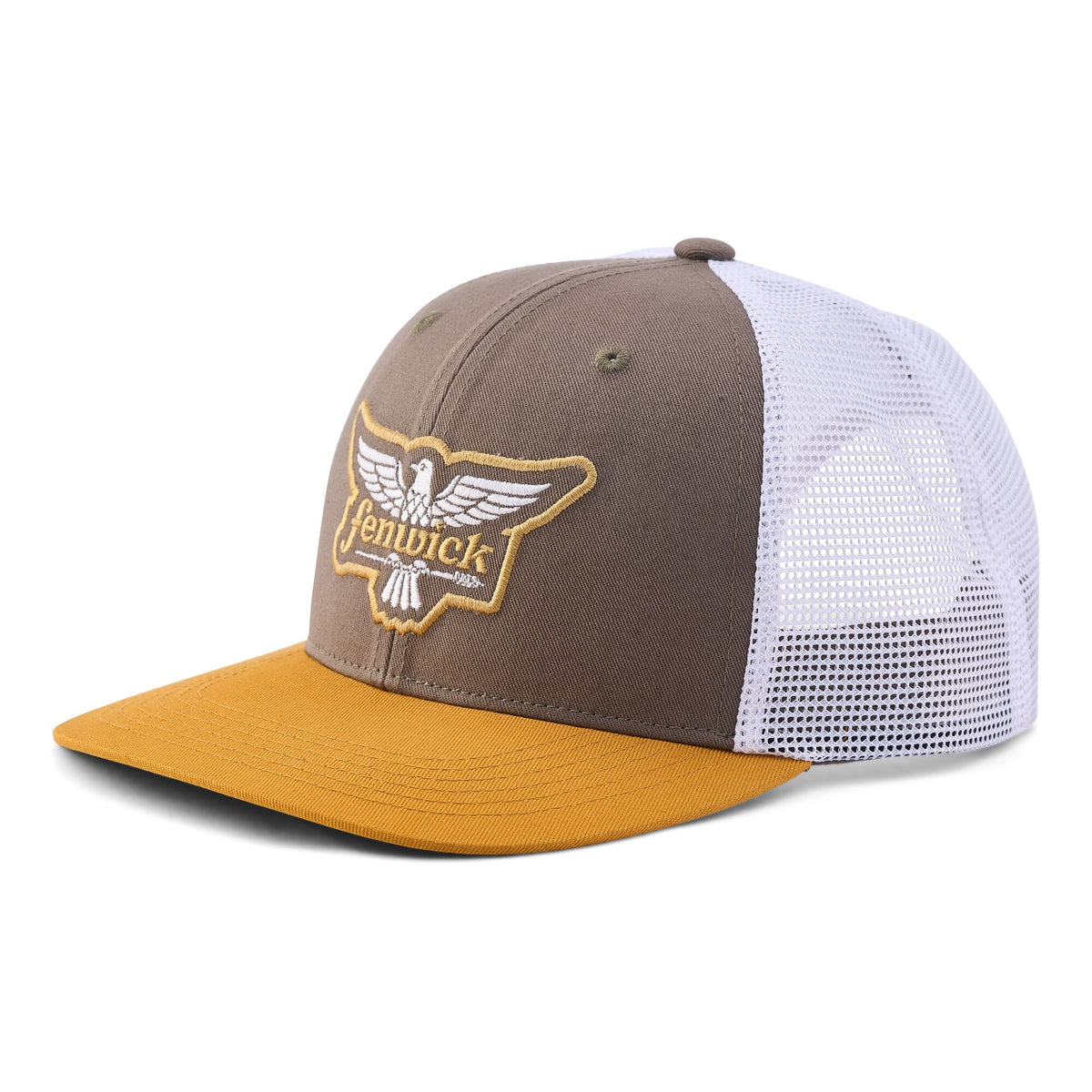 Fenwick Tri Color Logo Trucker